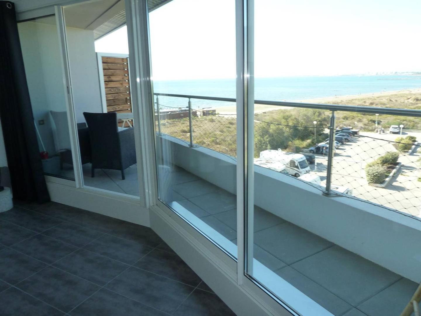As14629 - P2 Mezzanine Avec Vue Mer Laterale, Dans Une Residence Sur Plage Avec Parking Prive Le Grau-du-Roi Buitenkant foto